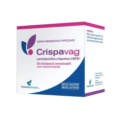 Crispavag integratore per equilibrio flora batterica vaginale 30 stick