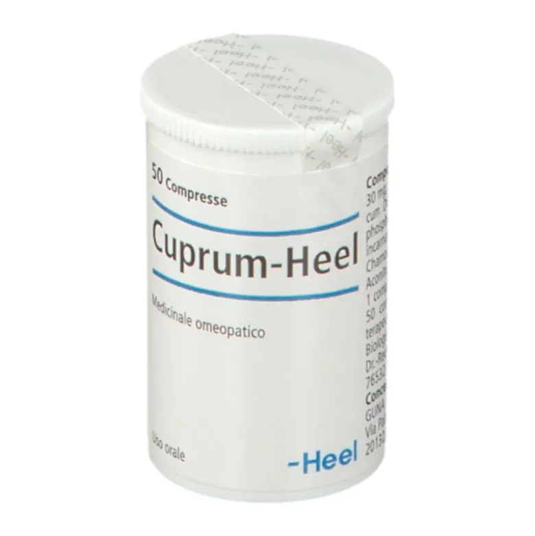 Cuprum Heel Guna 50 Compresse Medicinale Omeopatico