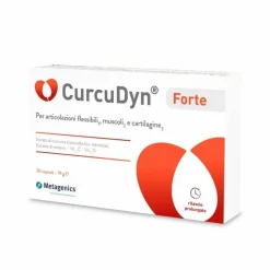 Curcudyn Forte Integratore Ricostituente per Articolazioni Cartilagini 180 Capsule