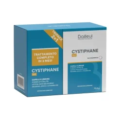 Cystiphane Integratore Alimentare per Capelli e Unghie 3 Confezioni da 120 Compresse