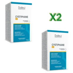 Cystiphane Integratore Alimentare per Capelli e Unghie 120 Compresse - 2 Confezioni
