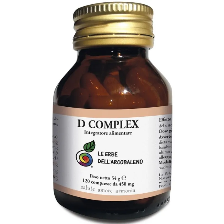 D Complex Vitamina D3 C Maitake Sistema Immunitario 120 Cpr