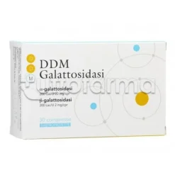 DDM Galattosidasi Integratore per Intolleranza Lattosio 30 Compresse