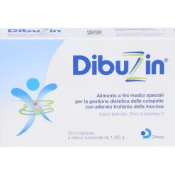 Dibuzin Integratore per Intestino e Colopatie 30 Compresse