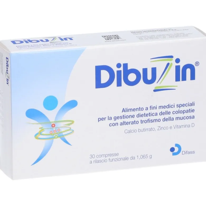 Dibuzin Integratore per Intestino e Colopatie 30 Compresse