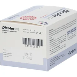 Dicofer Kids Ferro Per Bambini 20 Bustine Orosolubili
