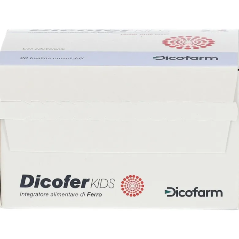 Dicofer Kids Ferro Per Bambini 20 Bustine Orosolubili