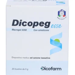 Dicopeg Esse Macrogol 3350 Lassativo 20 Bustine