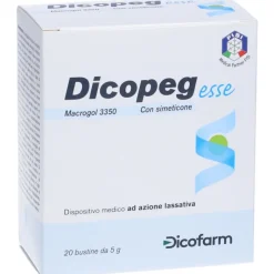 Dicopeg Esse Macrogol 3350 Lassativo 20 Bustine