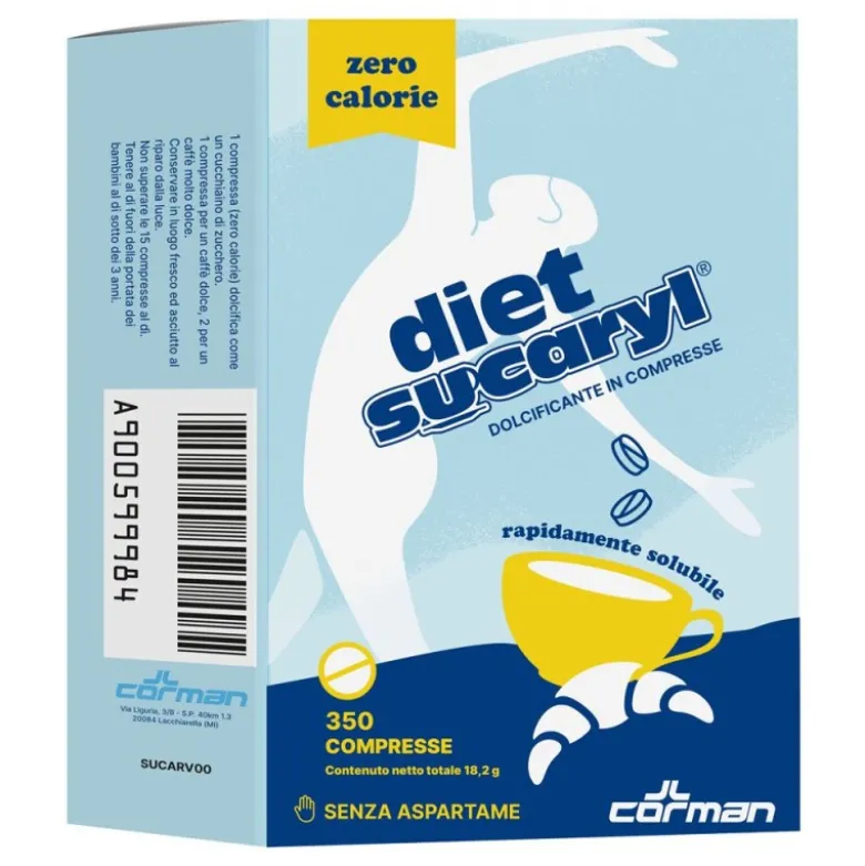 Dietsucaryl Dolcificante Senza Calorie 350 Compresse