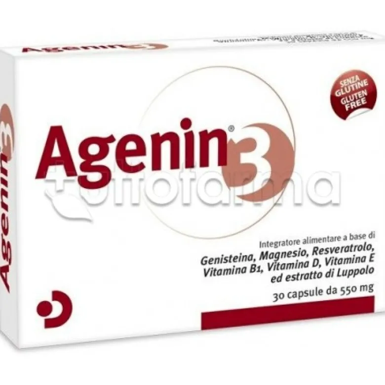 Difass Agenin 3 Integratore per Menopausa 30 Capsule