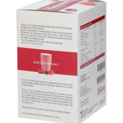 Dimagra Protein Red Fruit per Massa Muscolare 10 Bustine da 22g