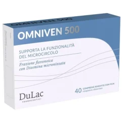Diosmin Omniven 500 Integratore Alimentare Circolazione e Gambe Pesanti 40 Compresse