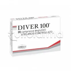 Diver 100 Integratore per Funzionalità Digestiva 20 Compresse