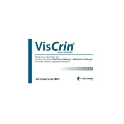 Doafarm Viscrin Integratore per Pelle e Unghie 20 Compresse
