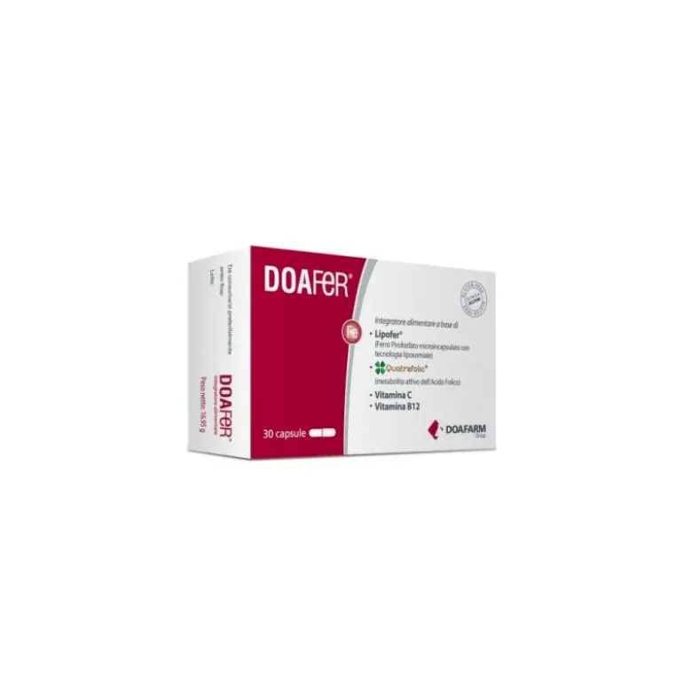 Doafer Integratore di Ferro 30 Capsule