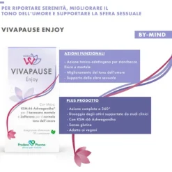 Donna W Vivipause Enjoy Integratore Relax in Menopausa 30 Compresse