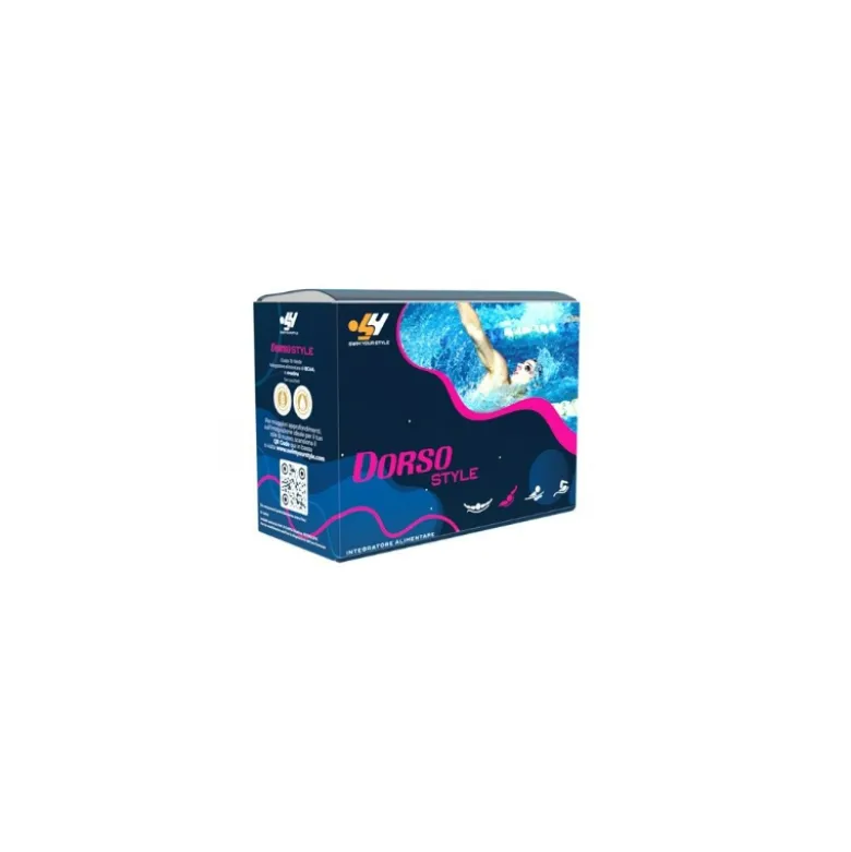 Dorso Style Integratore per Muscoli Nuoto 14 Bustine
