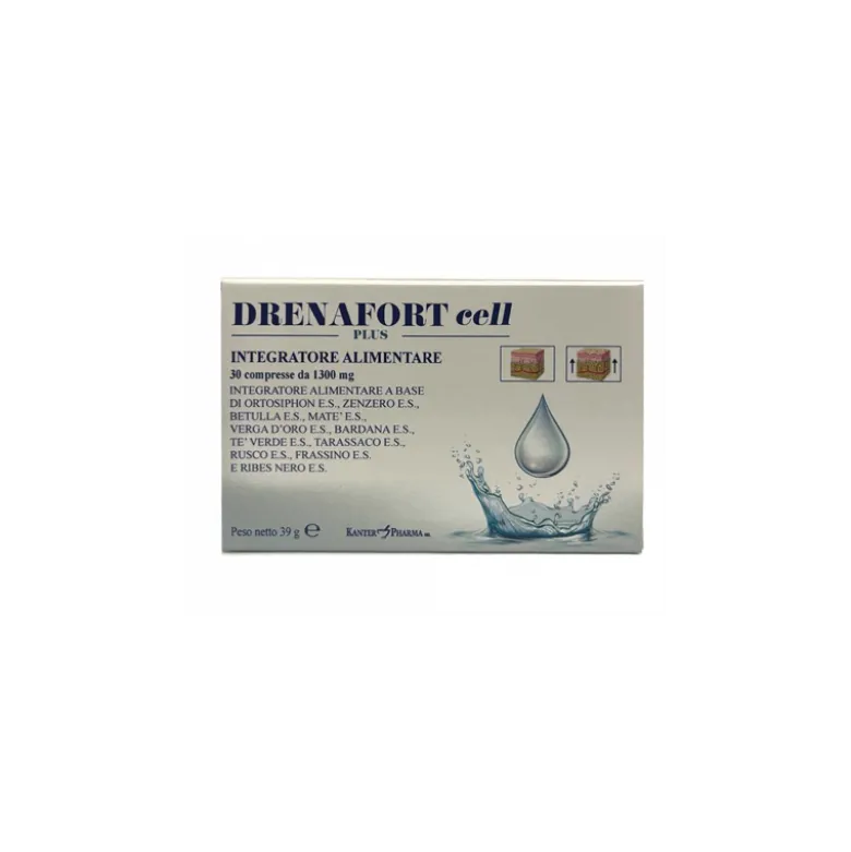 Drenafort Cell Plus Integratore Drenante 30 Compresse