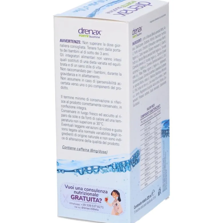 Drenax Forte Mirtillo Drenante 15 Stick