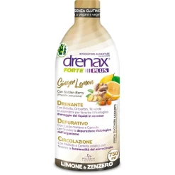 Drenax Forte Plus Integratore Depurativo Gusto Ginger e Limone 750ml