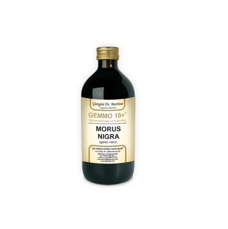 Dr Giorgini Gemmo 10+ Gelso Nero Integratore per Benessere 500ml