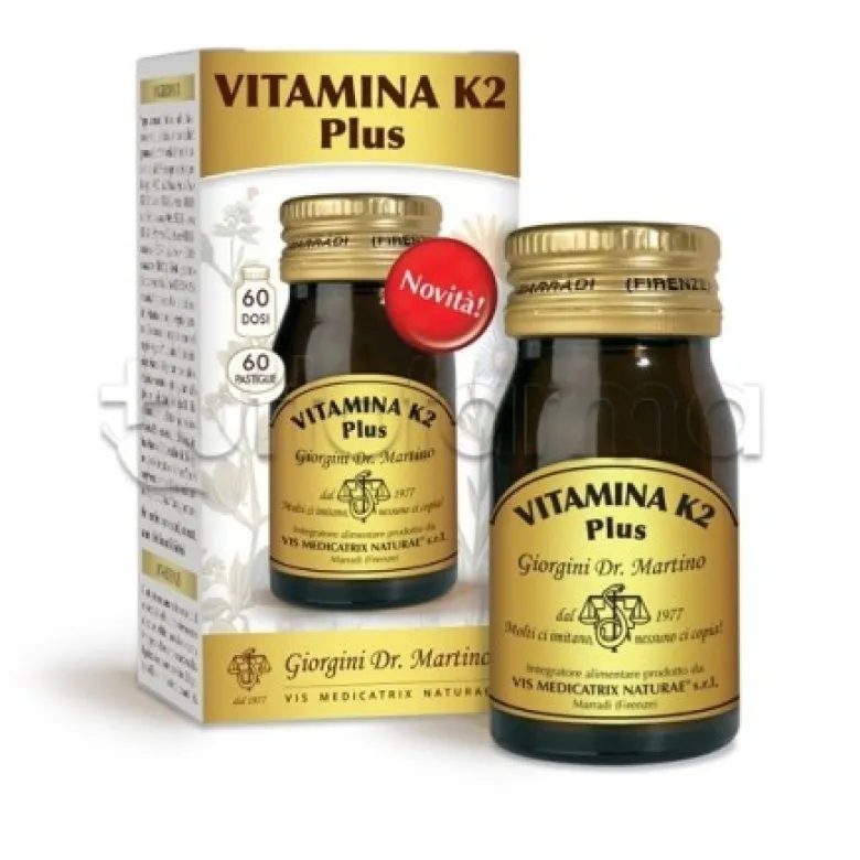 Dr. Giorgini Vitamina K2 Plus Integratore per Ossa 60 Pastiglie