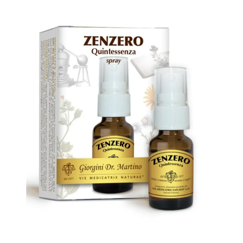 Dr. Giorgini Zenzero Quintessenza Integratore per il Benessere 15ml