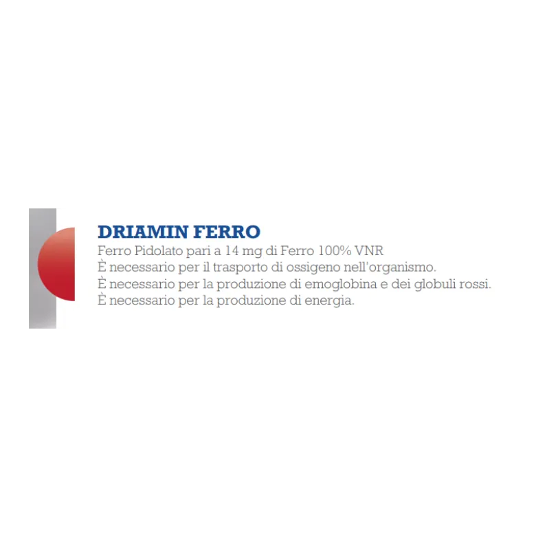 Driatec Driamin Ferro Integratore di Ferro 15ml