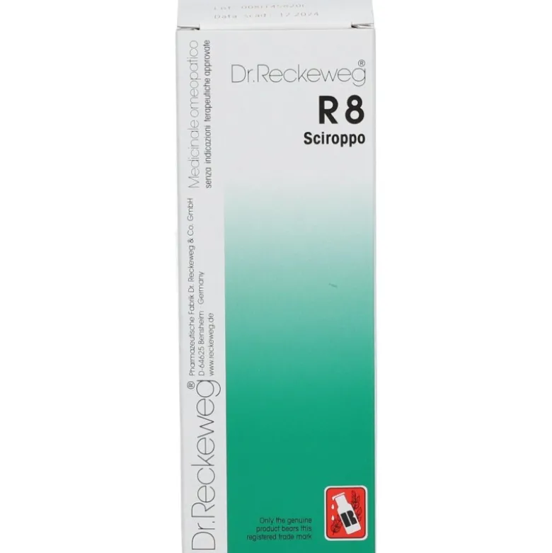Dr. Reckeweg R8 Sciroppo Omeopatico per Tosse Grassa 150ml