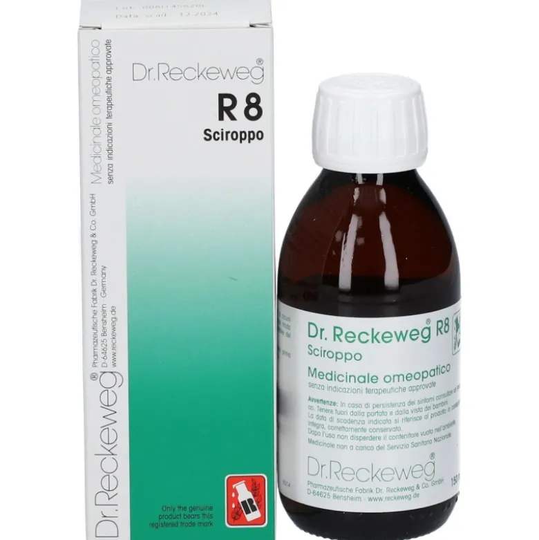 Dr. Reckeweg R8 Sciroppo Omeopatico per Tosse Grassa 150ml