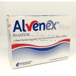 Dymalife Alvenex Plus Integratore per Microcircolo e Drenaggio 14 Bustine