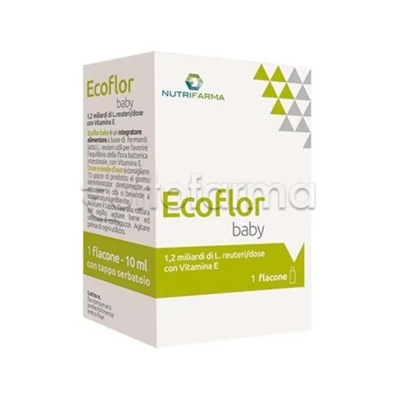 Ecoflor Baby per Equilibrio Flora Batterica 10ml
