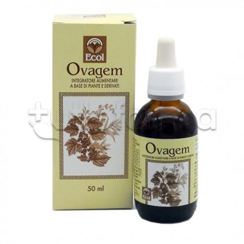 Ecol Ovagem Integratore per Squilibri Ormonali Gocce 50ml