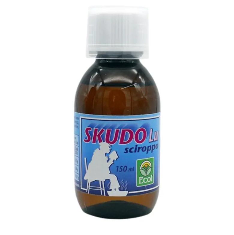 Ecol Skudo Lu Sciroppo con Bava di Lumaca per Tosse Secca e Grassa 150ml