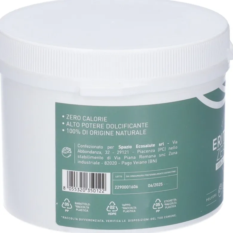 Ecosalute Eritritolo Zero Cal Dolcificante Naturale 500g