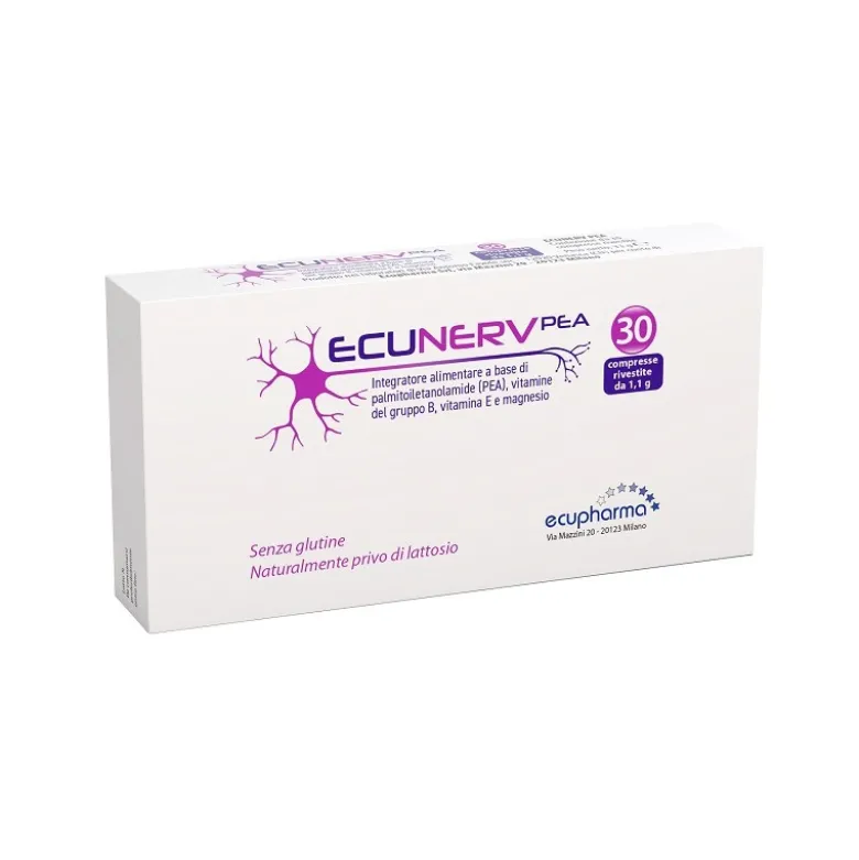 Ecunerv Pea Integratore per Sistema Nervoso 30 Compresse