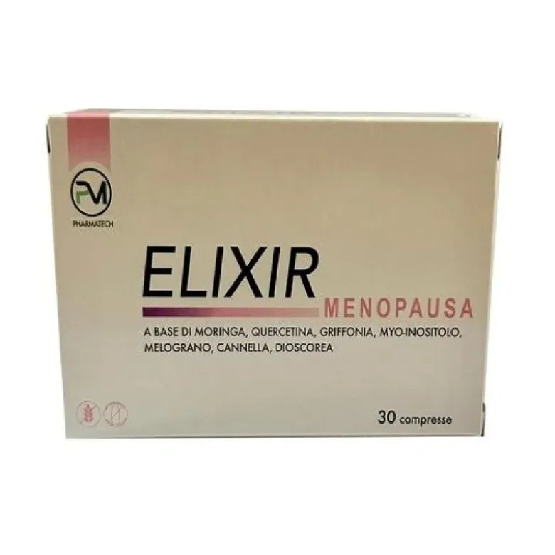 Elixir Menopausa Integratore con Griffonia e Dioscorea 30 Compresse