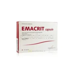 Emacrit Integratore di Ferro 30 Capsule