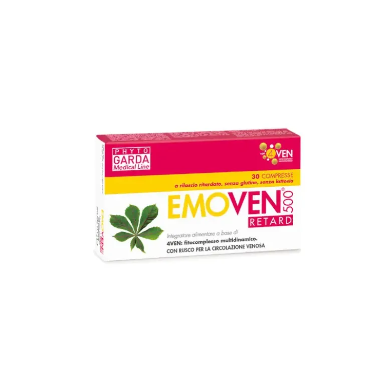 Emoven 500 Integratore per Gambe Pesanti 30 Compresse
