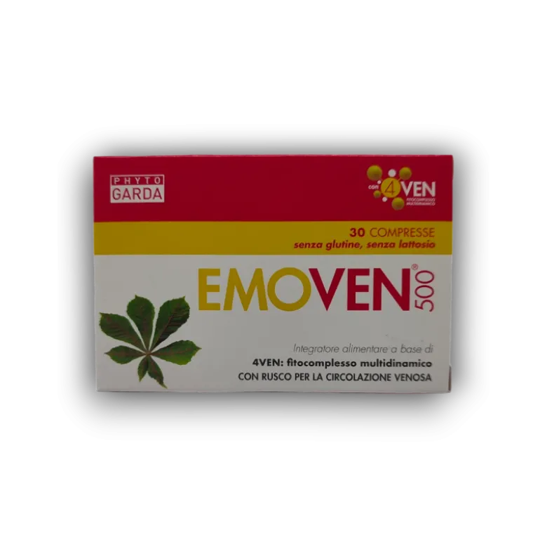 Emoven 500 Integratore per Gambe Pesanti 30 Compresse