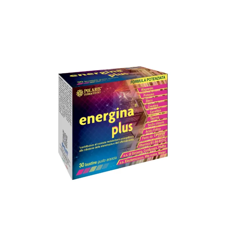 Energina Plus Integratore per Stanchezza e Affaticamento 30 Bustine