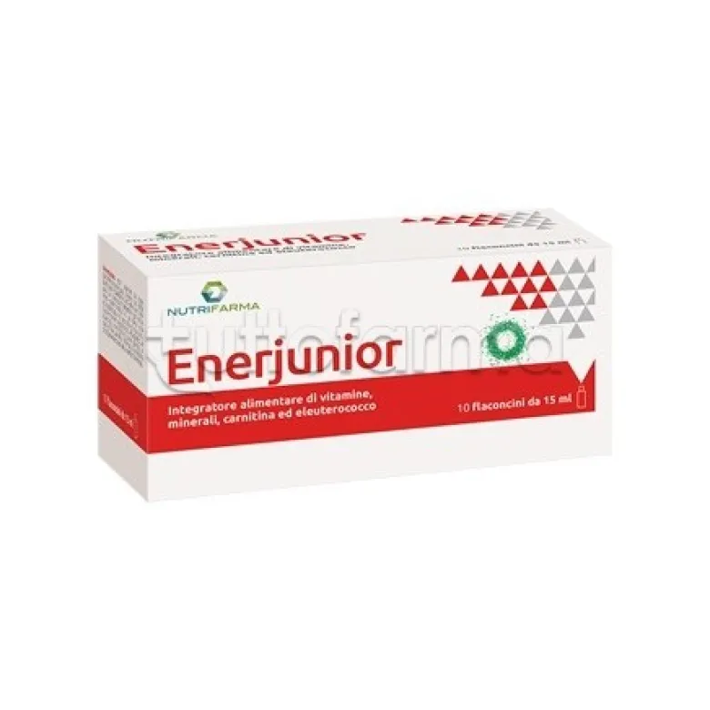 Ener Junior per Energia e Benessere 10 Flaconcini da 15ml