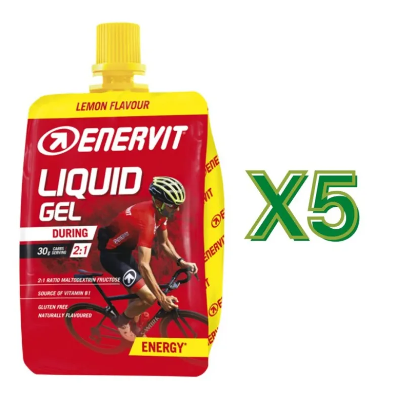 Enervit Enervitene Sport 5 Cheer Pack Energizzante Limone 60 ml