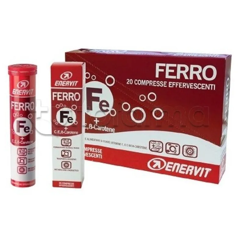 Enervit Ferro Integratore al Ferro 20 Compresse
