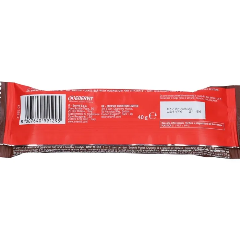 Enervit Power Crunchy Cioko Barretta 40 g