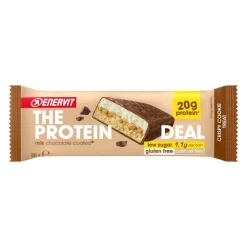 Enervit The Protein Deal Barretta Proteica per Sportivi Gusto Cookie 55 g