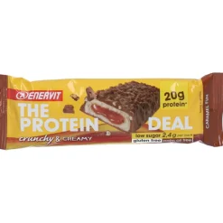 Enervit The Protein Deal Crunchy e Creamy Caramel Barretta Proteica 55 g
