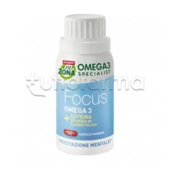 Enerzona Omega 3 Focus Integratore per Concentrazione 42 Capsule