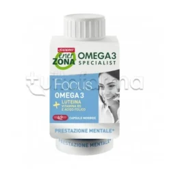Enerzona Omega 3 Focus Integratore per Concentrazione 42 Capsule